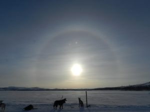 Sonne mit Halo